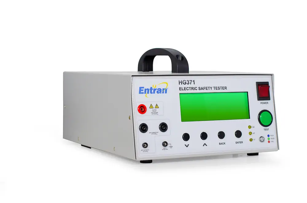 HG371 – Tensão suportável e aterramento para ensaios em eletrodomésticos